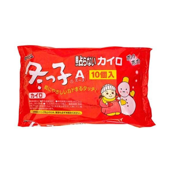●肌にやさしいカドまるタッチ●ソフトな感触でフィットする、貼らないタイプのカイロです。