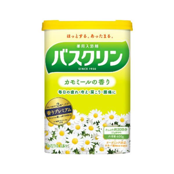 バスクリン カモミールの香り600g入浴剤 医薬部外品 ケンコーエクスプレス 通販 Paypayモール