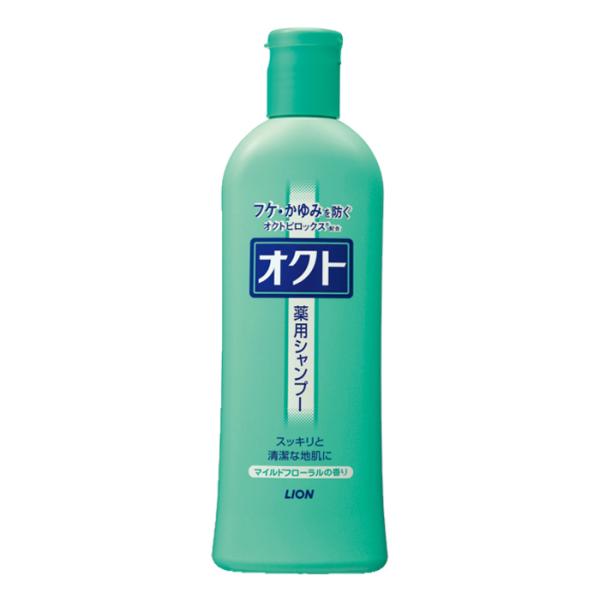 [ライオン]オクト薬用シャンプー マイルドフローラルの香り 320ml[医薬部外品](頭皮ケア ふけ かゆみ対策 バス用品 ヘアケア スカルプケア 薬用)