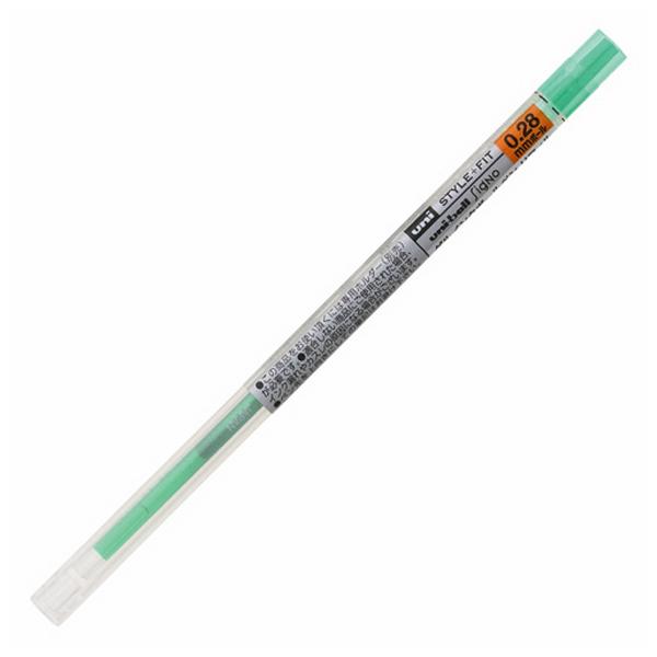 [三菱鉛筆]スタイルフィット ゲルインクボールペン リフィル 0.28mm グリーン[UMR10928.6]