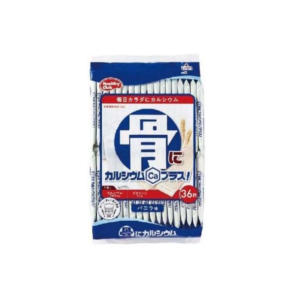 ●栄養機能＆健康サポートウエハースです。美容や健康が気になる方に。●サクッとおいしく不足しがちな栄養素を毎日手軽に補給できます。 ●1枚当たりカルシウム340mg＆ビタミンD3.0μg配合