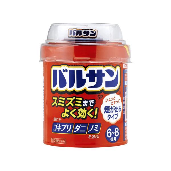 ●【第2類医薬品】レック バルサン 6-8畳の商品詳細●くん煙殺虫剤。●フタでこするだけの簡単始動。●スミズミまでよく効く。●初回購入の場合や不明点がある場合は購入前に薬剤師に相談してください。