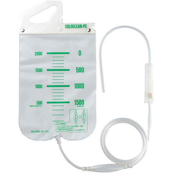 ●洗腸時および洗腸後に必要な装具。