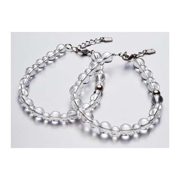 ファイテン PHITEN 水晶コンビブレス(+3cmアジャスター) ボディケアグッズ (AQ807025) Phiten（ファイテン） ユニセックス 水晶コンビブレス(+3cm