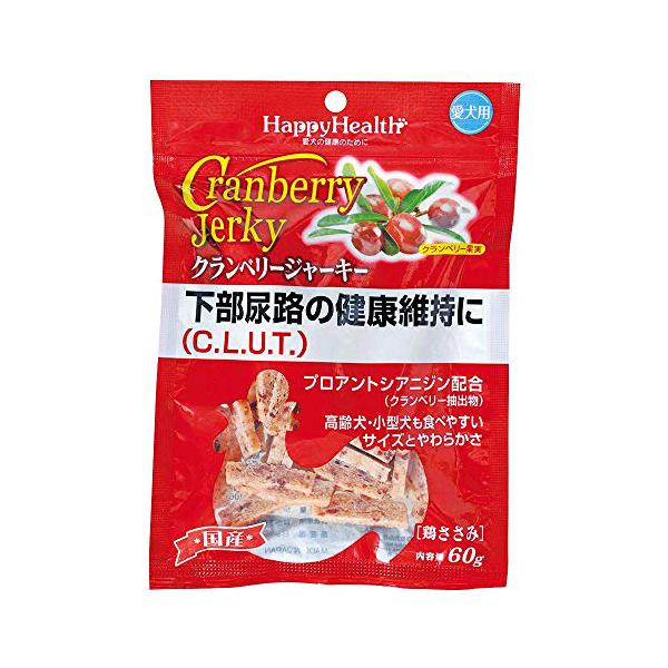 他サイト： 【ゆうパケット配送対象】クランベリージャーキー(ささみ) 愛犬用 60g(ポスト投函 追跡ありメール便)の商品画像