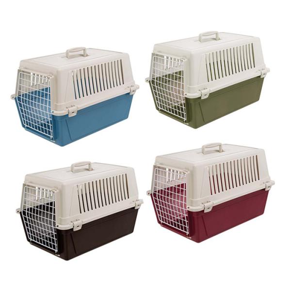 イタリアferplast社製のアトラスハードキャリー。通院、外出、おでかけ、旅行、ハウスなどにお使い頂けます。ブリーダーさんにも大人気！使いやすさにこだわったシンプル設計でありながら欲しかった機能性は抜群。