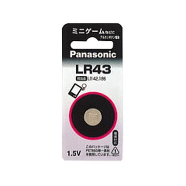 �A���J���{�^���d�r [LR43P] 1�� (�䂤�p�P�b�g�z���Ώ�)