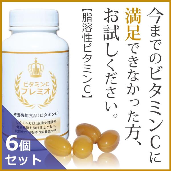 ビタミンcプレミオ 高吸収持続型 脂溶性ビタミンcパルミテート 6個セット Zc3xa5n9fz 健康本舗ナンバー1 通販 Yahoo ショッピング