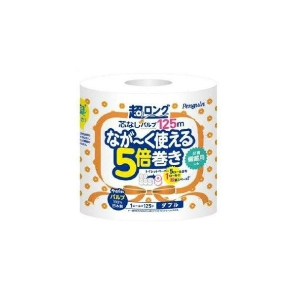 あわせ買い2999円以上で送料無料】丸富製紙 ペンギン 芯なし 超ロングパルプ 5倍巻 ダブル 125m×1ロール :101-32924:ケンコーライフ ヤフー店 - 通販 - Yahoo!ショッピング あわせ買い2999円以上で送料無料】丸富製紙 ペンギン 芯なし 超ロングパルプ 5倍巻 ダブル 125m×1ロール :101-32924:ケンコーライフ ヤフー店 - 通販 - Yahoo!ショッピング