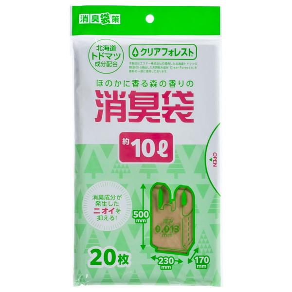 ジャパックス SKT10 消臭袋策 トドマツ 手付き 10L 20枚4521684209955キッチン・お掃除用品:ポリ・ゴミ袋・水切り:小物用品:ポリ袋・レジ袋広告文責：アットライフ株式会社TEL 050-3196-1510※商品パッケー...