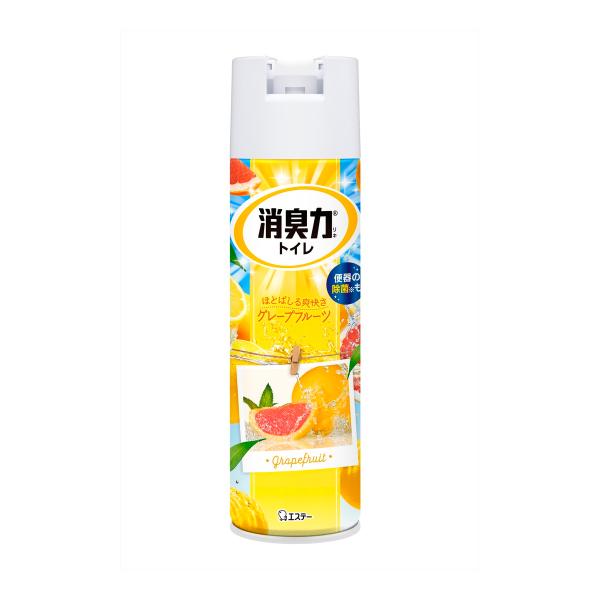 エステー トイレの消臭力 スプレー グレープフルーツ 365MLトイレまるごと消臭　瞬間すっきり！ トイレ用消臭スプレー 4901070130993 芳香剤・消臭剤:トイレ用広告文責：アットライフ株式会社TEL 050-3196-1510 ...