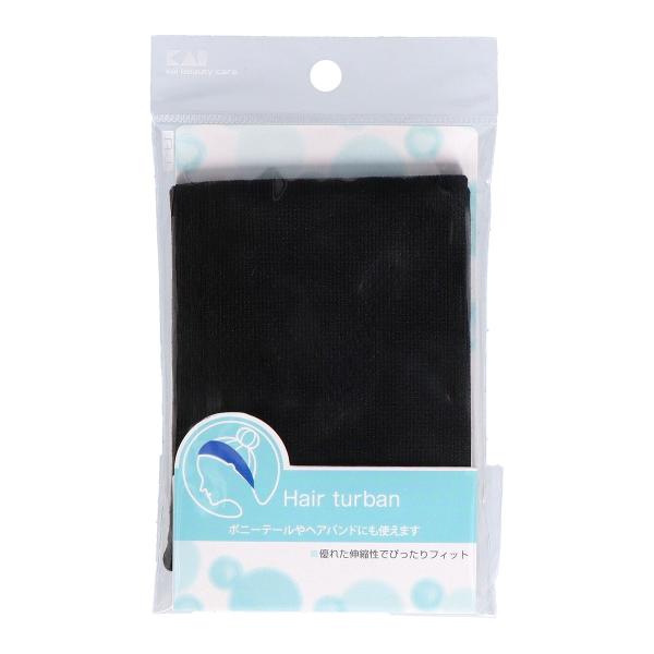 (あわせ買い2999円以上で送料無料)貝印 HL0165SS ヘアターバン ポニーテールタイプ 1個入