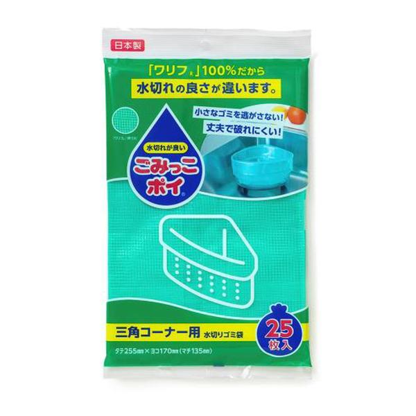 ネクスタ ごみっこポイ 三角コーナー用 M-25 水切りゴミ袋 25枚入ロングセラー商品「ごみっこポイ」の増量タイプ 4903652003756 キッチン・お掃除用品:ポリ・ゴミ袋・水切り:水切り袋・その他:水切り袋広告文責：アットライフ株...