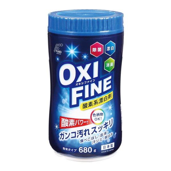 扶桑化学 OXI FINE オキシファイン 酸素系漂白剤 680g ボトル 粉末タイプ酸素パワーでガンコ汚れスッキリ 除菌 漂白 消臭 食べこぼし 血液 汗じみ 黄ばみ 4907884302304 お洗濯・衣類・靴ケア:洗剤・柔軟剤・漂白剤...