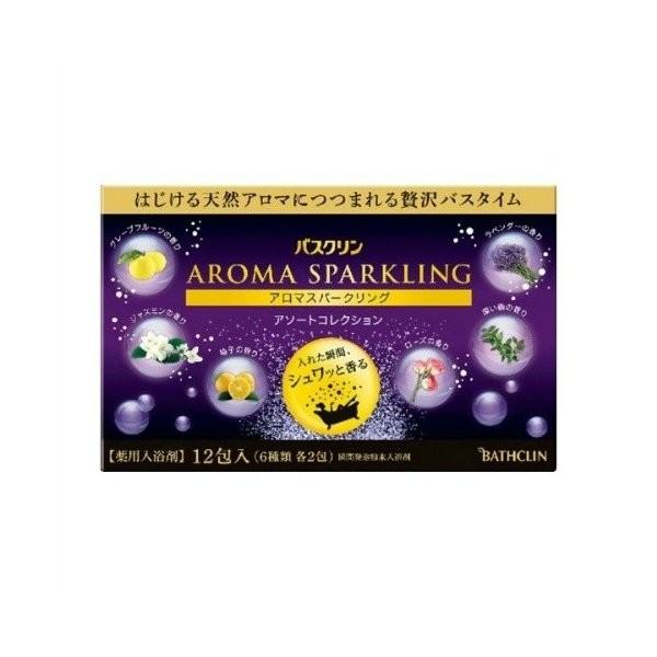 あわせ買い2999円以上で送料無料 バスクリン アロマスパークリング アソートコレクション 薬用入浴剤 30g 12包入 6種類 各2包 101 ケンコーライフ ヤフー店 通販 Yahoo ショッピング
