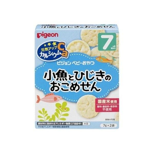 ピジョン 元気アップCa 小魚とひじきのおこめせん 12g（6g×2袋）