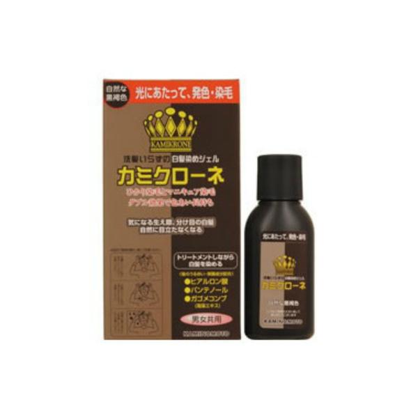 (×2個セット 送料無料)加美乃素本舗 加美乃素 カミクローネ 自然な黒褐色 80mL