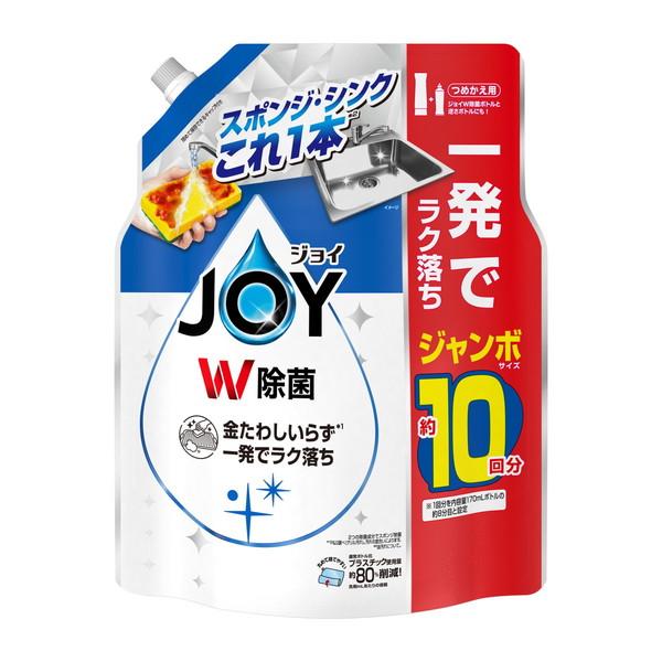ジョイ W除菌 つめかえ用 ジャンボ 1300mL(×4)