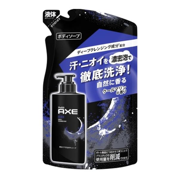 (送料無料・まとめ買い×6個セット)ユニリーバ AXE アックス フレグランス ボディソープ ブラック クールマリンの香り つめかえ用 280g