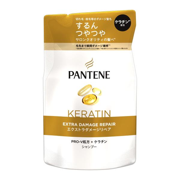 P&Gジャパン P&amp;G パンテーン エクストラダメージリペア シャンプー つめかえ用 300ml ×8個