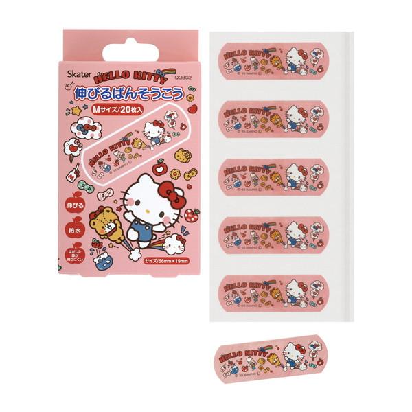 スケーター (送料無料・まとめ買い×12個セット)伸びる ばんそうこう M