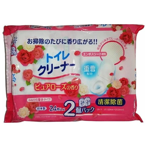 ティー・エイチ・ティー 重曹 トイレクリーナー ピュアローズ 24枚×2個パック4523905006282広告文責：アットライフ株式会社TEL 050-3196-1510※商品パッケージは変更の場合あり。メーカー欠品または完売の際、キャンセ...