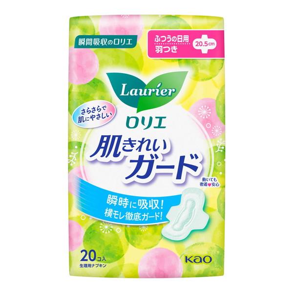 花王 ロリエ 肌きれいガード ふつうの日用 羽つき 20コ入日用品 生理用品 生理用ナプキン 昼用 羽つき 4901301392374 広告文責：アットライフ株式会社TEL 050-3196-1510 ※商品パッケージは変更の場合あり。メー...