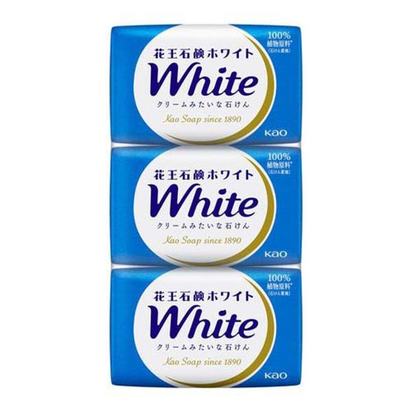 (あわせ買い2999円以上で送料無料)花王 花王石鹸ホワイト 普通サイズ 85g×3コパック