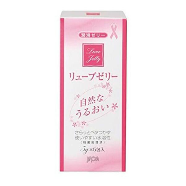 他サイト： (あわせ買い2999円以上で送料無料)ジェクス リューブゼリー 分包タイプ 5gx5包入の商品画像