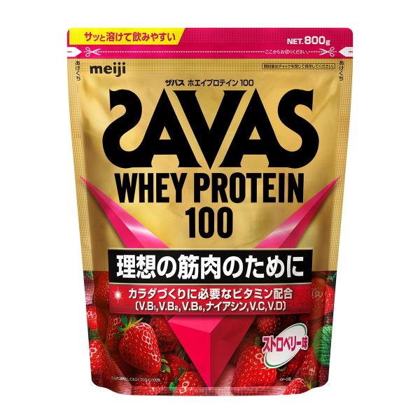 ザバス (送料無料・まとめ買い×4個セット)明治 ホエイプロテイン100 