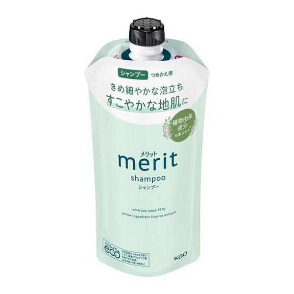 花王 メリット シャンプー つめかえ用 320ml ×8個