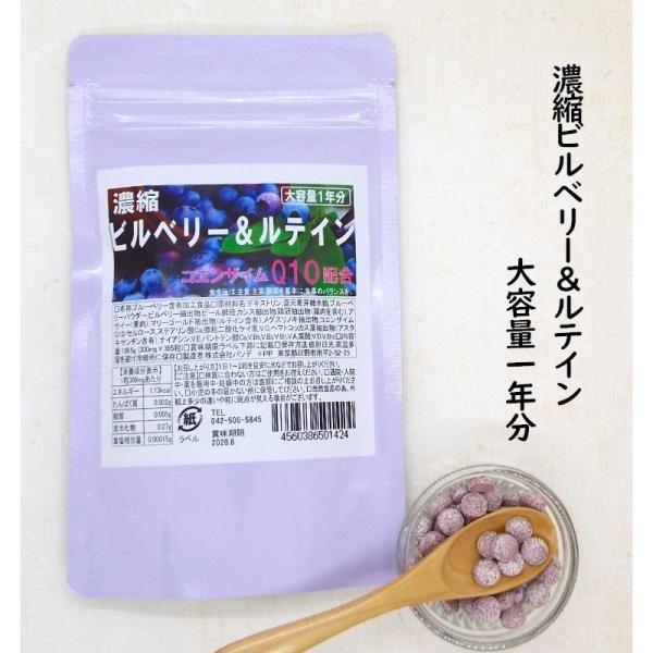 ビルベリー＆ルテイン　Ｑ１０配合　大容量なんと365粒　約1年分