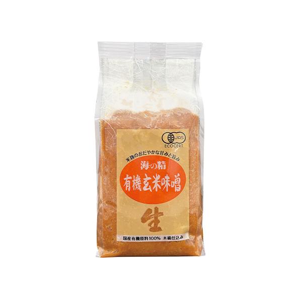 海の精 玄米味噌 国産有機 1kg