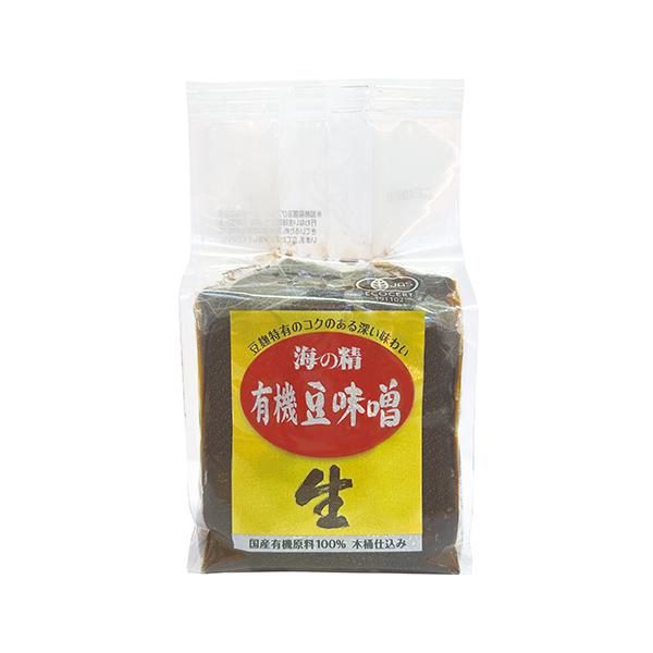 海の精 豆味噌 国産有機 700g