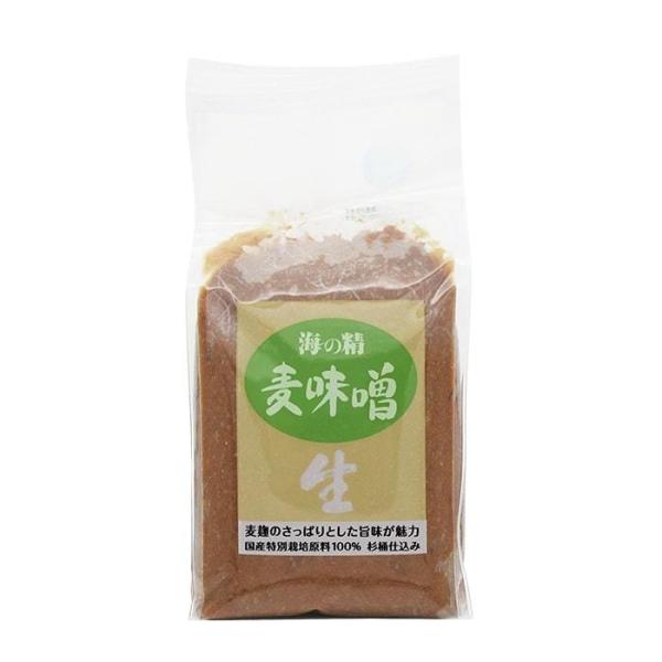 海の精 麦味噌 国産特栽 1kg