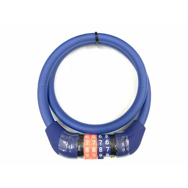 【即配】マイセットコンパクトダイヤル60NAVY ネイビー TOP トップ　自転車用ワイヤー錠【ネコポス便送料無料】