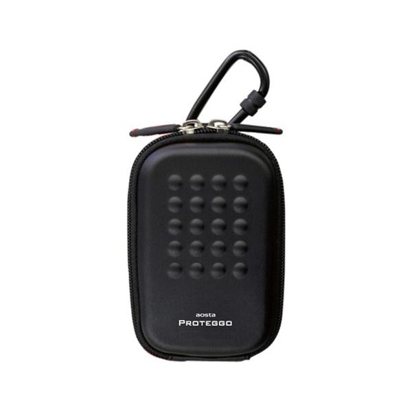 即配 aosta アオスタ カメラポーチ PROTEGGO プロテッゴ AOC-PG1PO-BK ブラック ケンコートキナー KENKO TOKINA ネコポス便送料無料