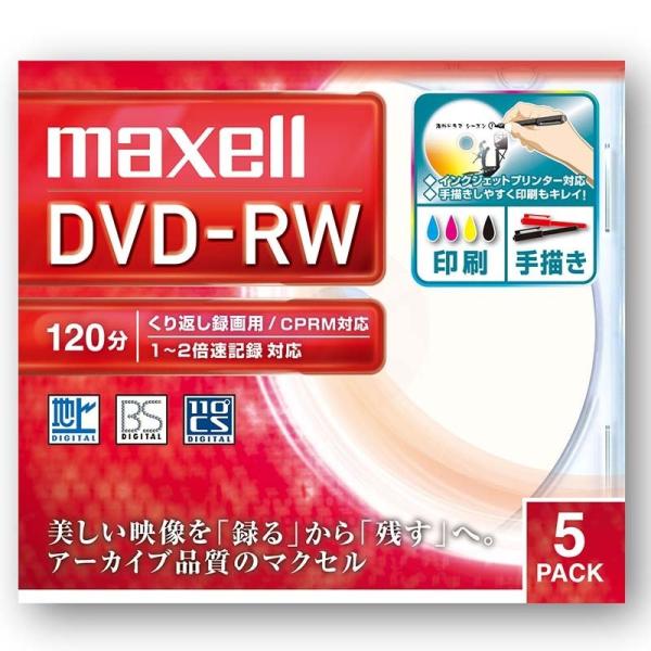 z maxell ^DVD-RW 2{ 5pbN DW120WPA.5S