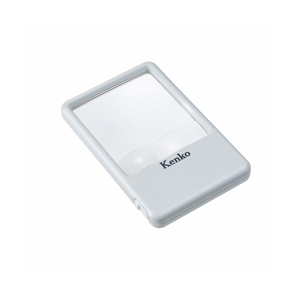 即配 ルーペ カード型LED拡大鏡 KTL-411 ケンコー KENKO ネコポス便送料無料
