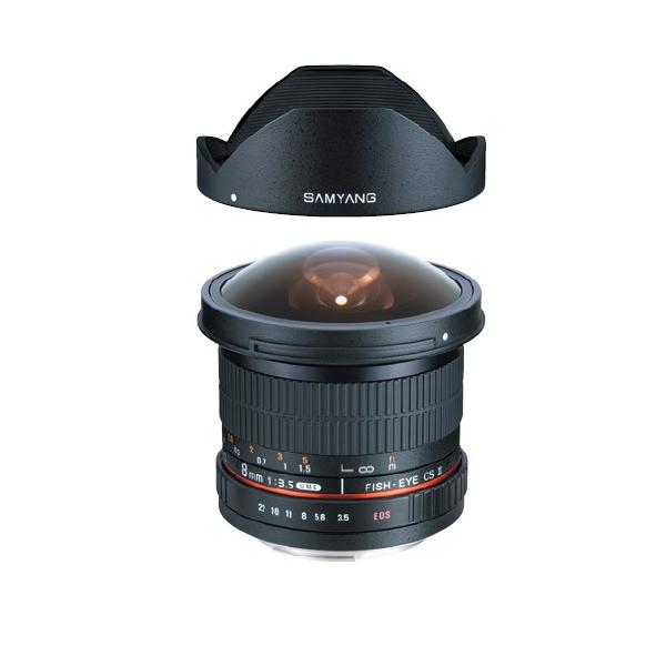 z SAMYANG T 8mm F3.5 UMC Fish-eye CSII Lm EOS(EF)p