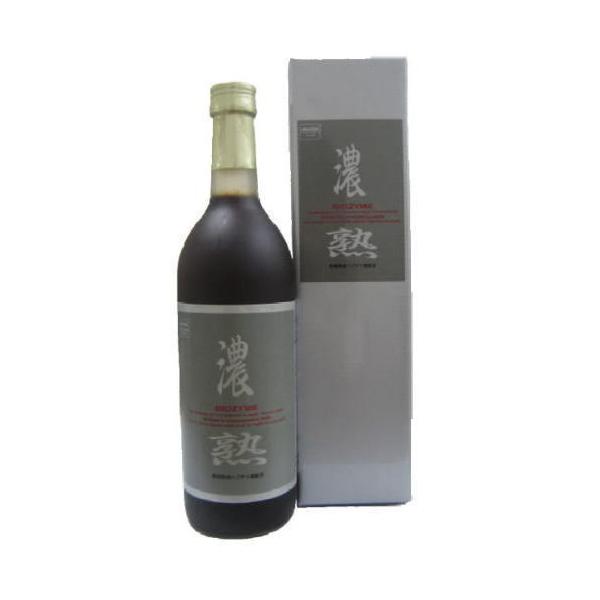 生酵素 ドリンク 濃熟BIOZYME 濃縮ビオチーム原液 720ml×2本 送料無料 酵素やアミノ酸豊富 お飲み物と一緒に飲める酵素飲料 日本生物科学研究所