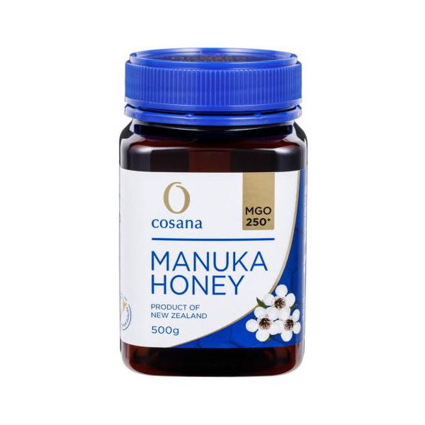コサナ マヌカハニー MGO250+ 500g 送料無料 ニュージーランド産ハチミツ マヌカハニー1kg中に250mg以上のMGO含有