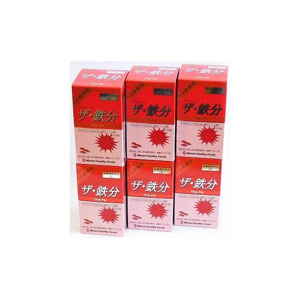 送料無料 ［6個セット］ザ・鉄分　240粒入り×６個 ●翌日配達「あすつく」対象商品（休業日を除く）●