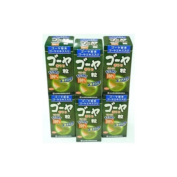 送料無料 ［6個セット］ゴーヤ粒100%　280粒入り×６個 ●翌日配達「あすつく」対象商品（休業日を除く）●
