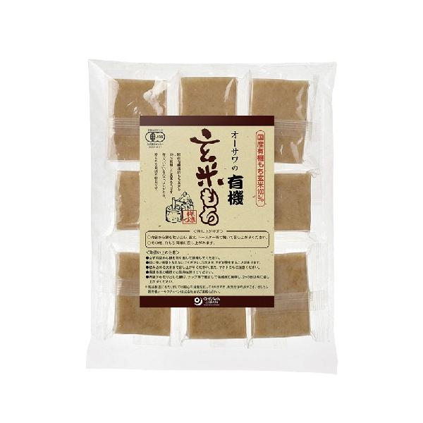 他サイト： オーサワの有機玄米もち（個包装） 300g（8個） 【オーサワジャパン】の商品画像