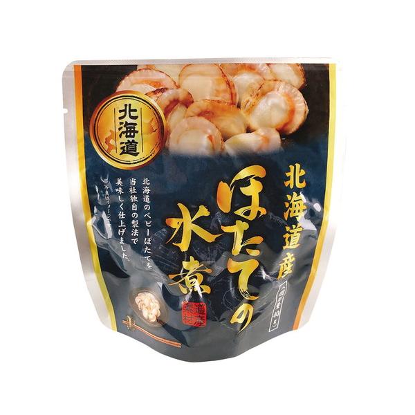 ■商品名：北海道産 ほたての水煮■内容量：65g（固形量40g）■原材料：ほたて（北海道）、食塩■開封前賞味期限：製造日より常温で2年■開封後の保存方法：冷蔵庫で保存し、開封日を含め4日以内に召し上がりください。■メーカー：兼由■商品詳細：...