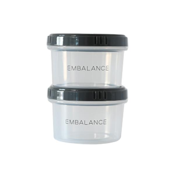 EMBALANCE ROUND CONTAINER（エンバランスラウンドコンテナ）グレー XS