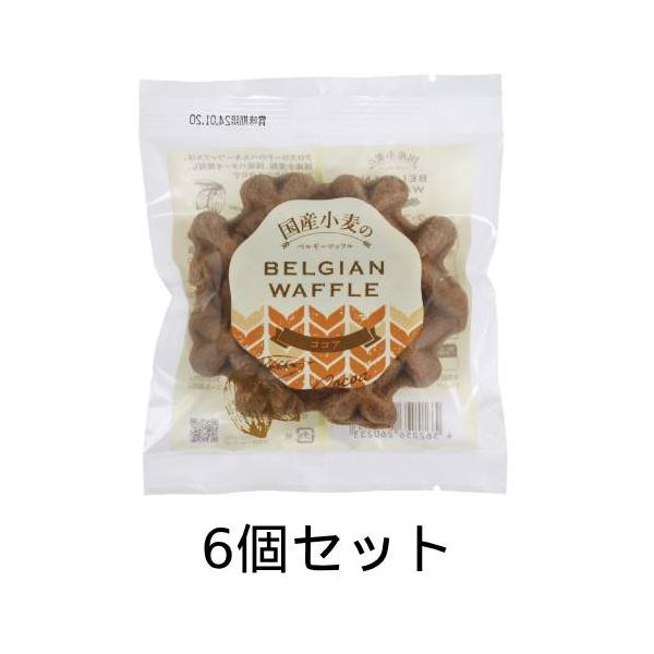 ひとつひとつ手作りで丁寧に焼き上げたココアとバターの香り豊かなワッフルです。