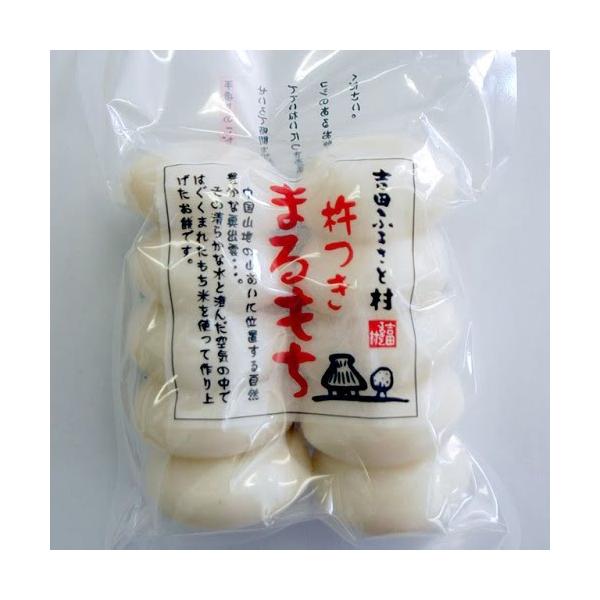 ■商品名：杵つきまるもち■内容量：540g■原材料：餅米■賞味期限：製造日より90日■メーカー：吉田ふるさと村■商品詳細：コシがあって煮くずれがしにくい杵つきのお餅です。中国山地の懐「よしだむら」で作られるもちは、標高が高く、昼夜の温度差が...
