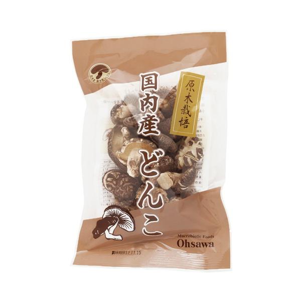 国内産どんこ（50g） 国内産原木栽培椎茸。香り豊かでうまみたっぷり